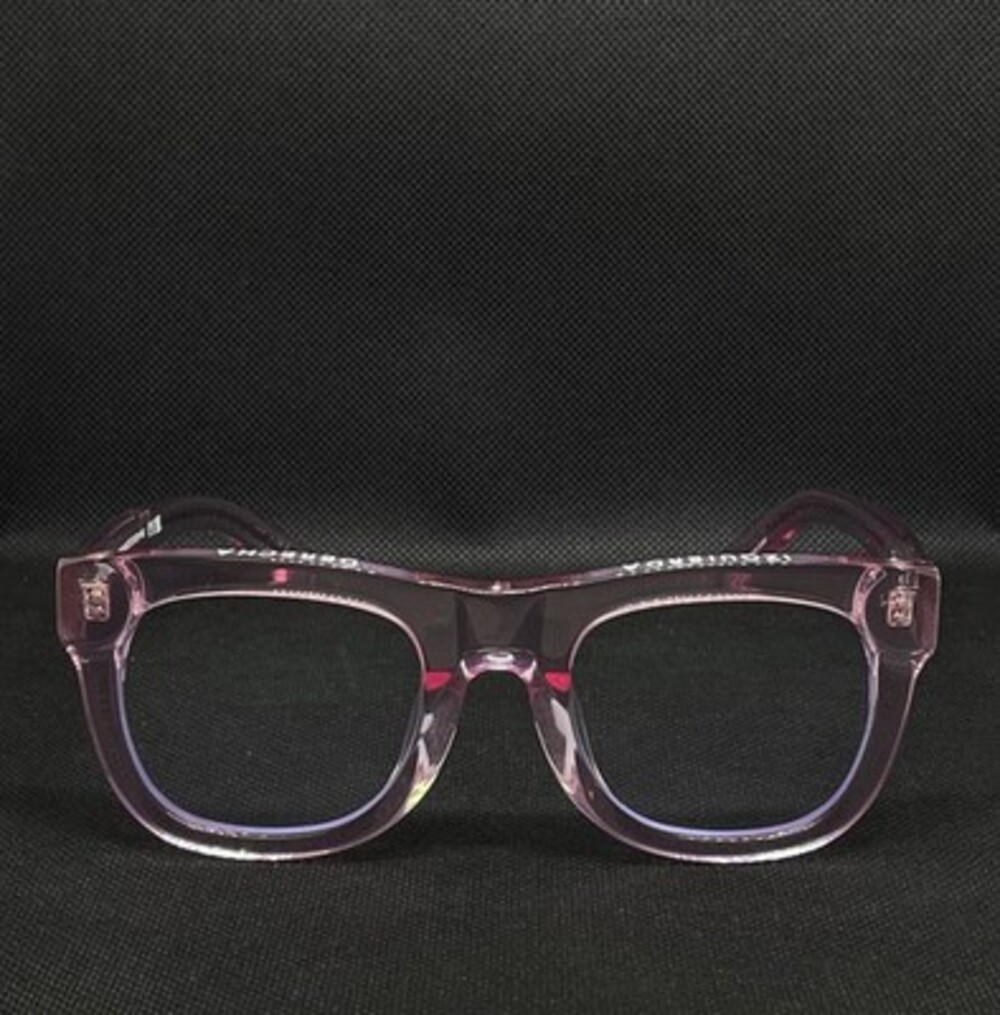 Caddis Progressive Zone D28 Readers 3.00 in Polished Clear Pink reading glasses